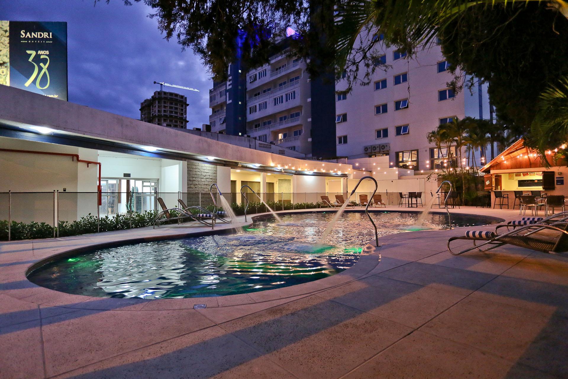 Sandri Palace Hotel Itajaí Exterior foto